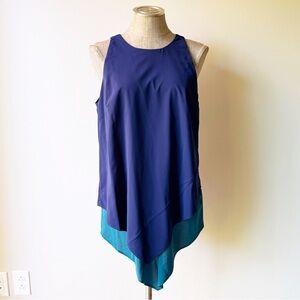 Hunter Bell Blue and Teal Top
